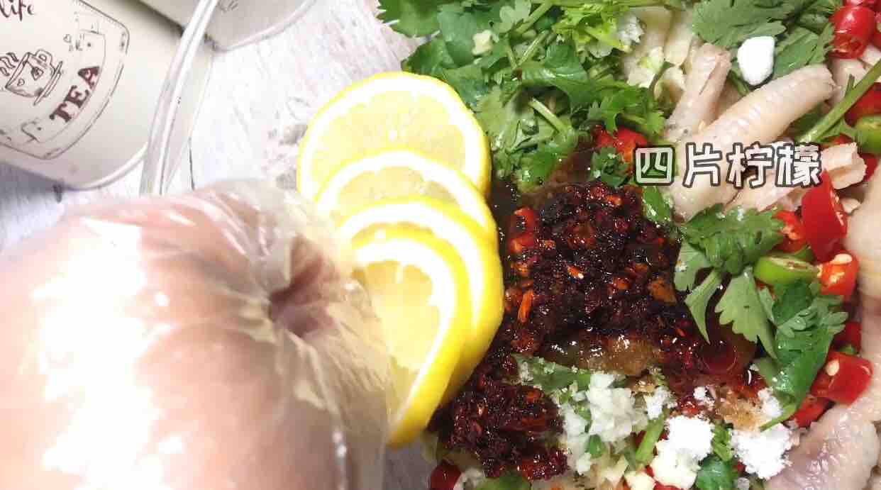 酸辣脫骨鳳爪的做法-酸辣味拌菜譜