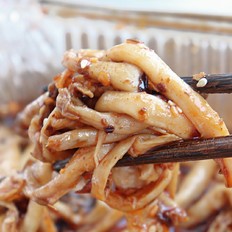 麻辣烤蟹味菇的做法-香辣味烤菜譜
