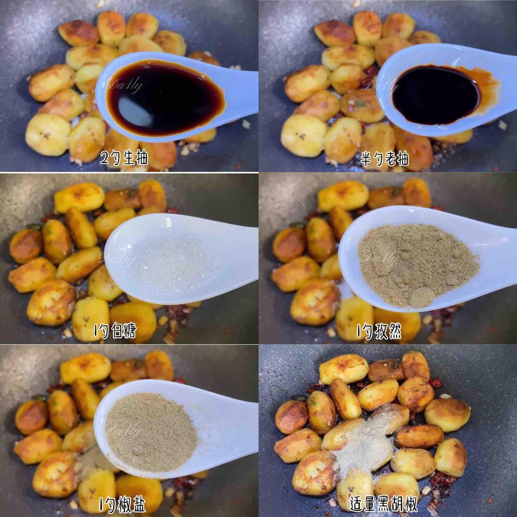 外脆里糯，秒殺路邊攤的香煎小土豆的做法-其它口味煎菜譜