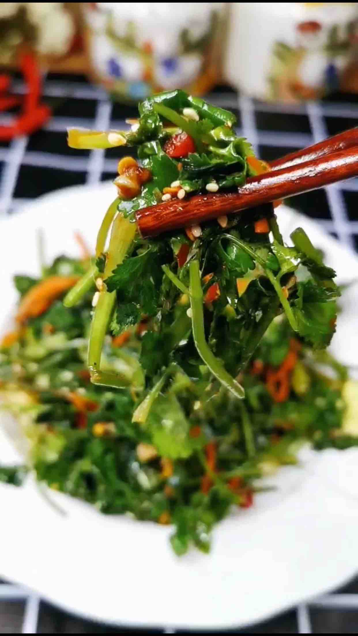 絕味香菜的做法-香辣味拌菜譜