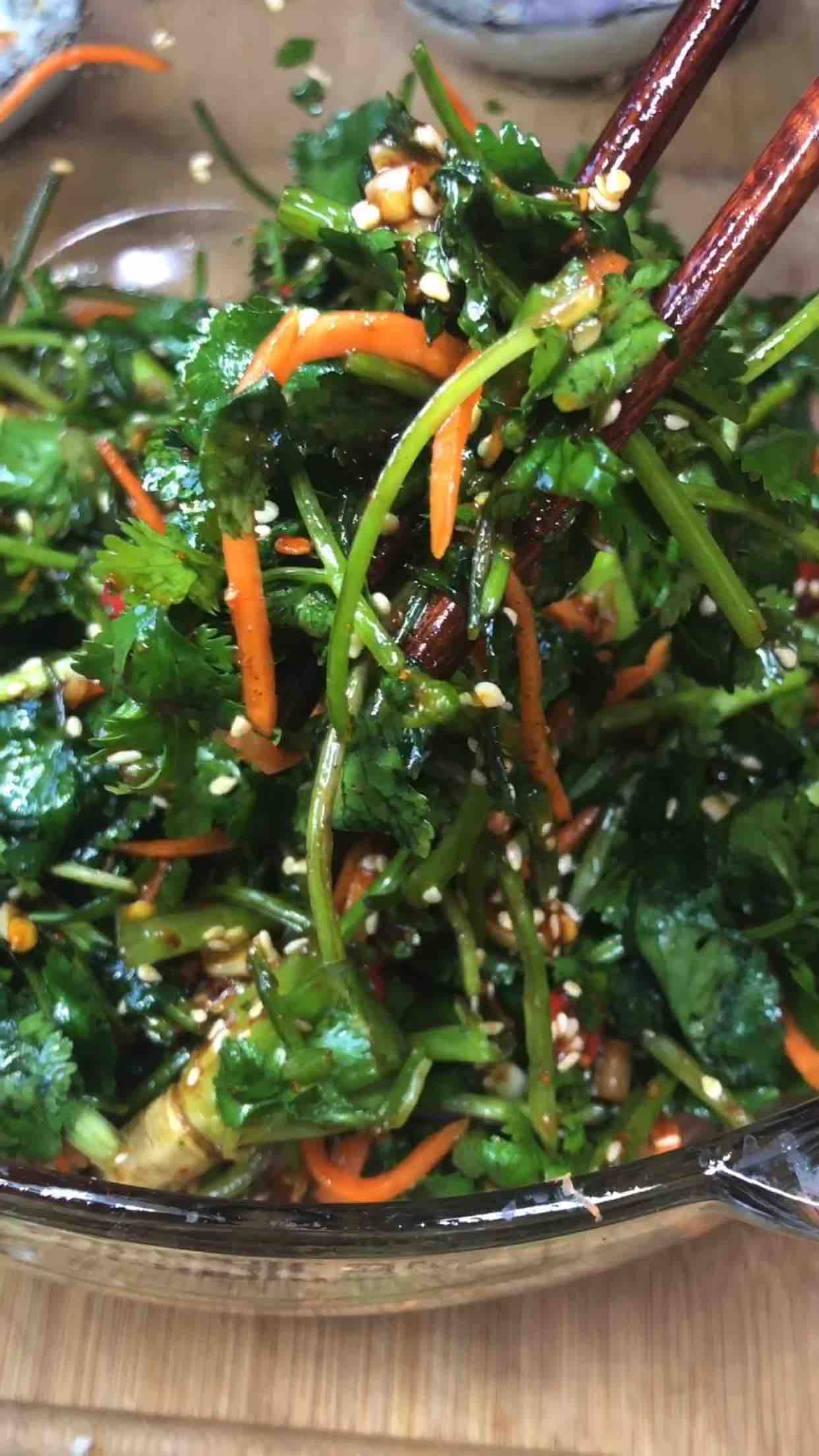 絕味香菜的做法-香辣味拌菜譜