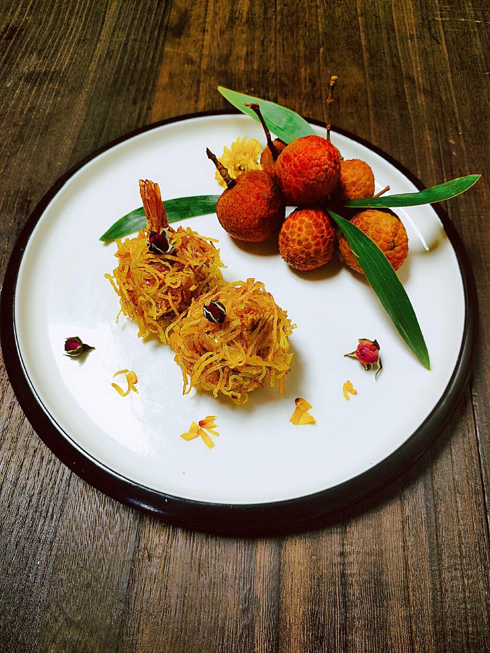 荔枝蝦球的做法-芥末味炸菜譜-易網(wǎng)健康養(yǎng)生網(wǎng) 荔枝蝦球的做法-芥末味炸菜譜