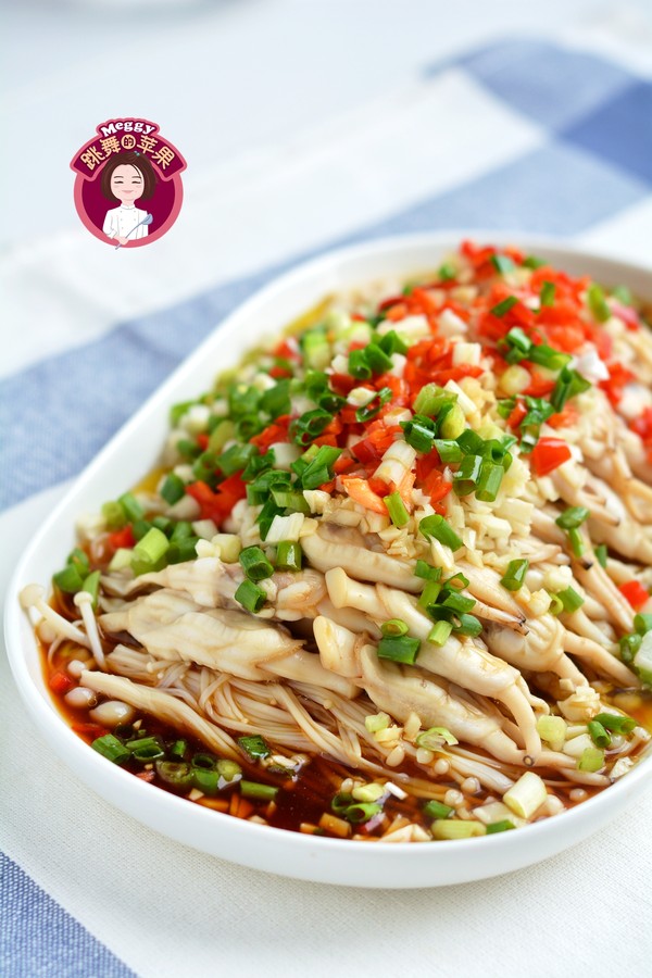 涼拌蟶子金針菇的做法-咸鮮味拌菜譜-易網健康養生網 涼拌蟶子金針菇的做法-咸鮮味拌菜譜