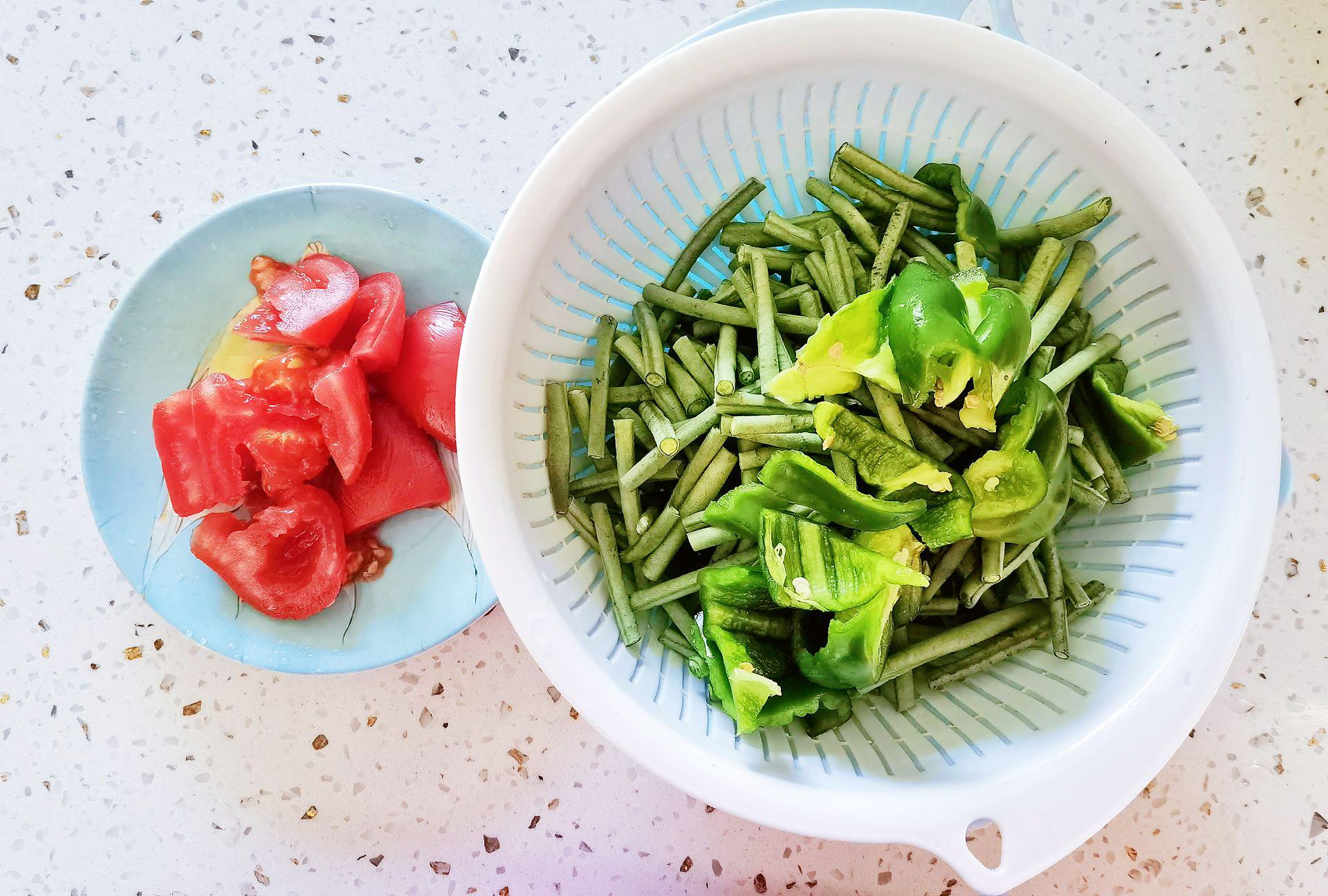 素炒豇豆角的做法-咸鮮味炒菜譜