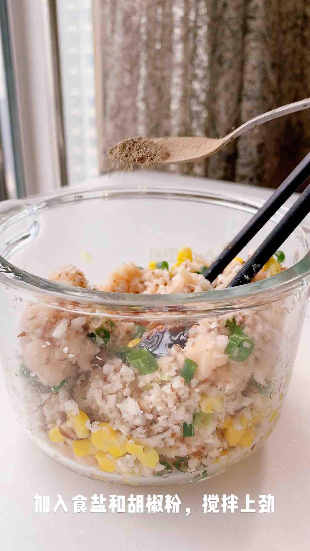 雞肉蔬菜餅的做法-家常味烤菜譜
