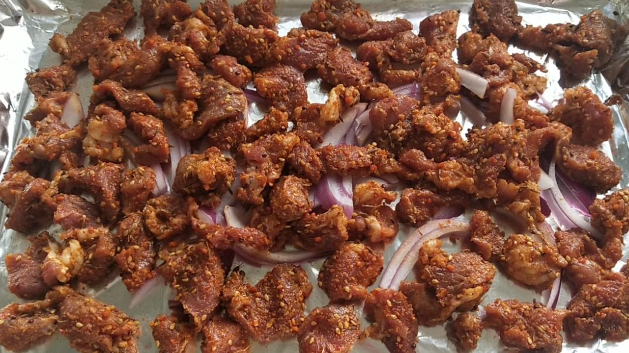 燒烤羊排肉的做法-香辣味烤菜譜