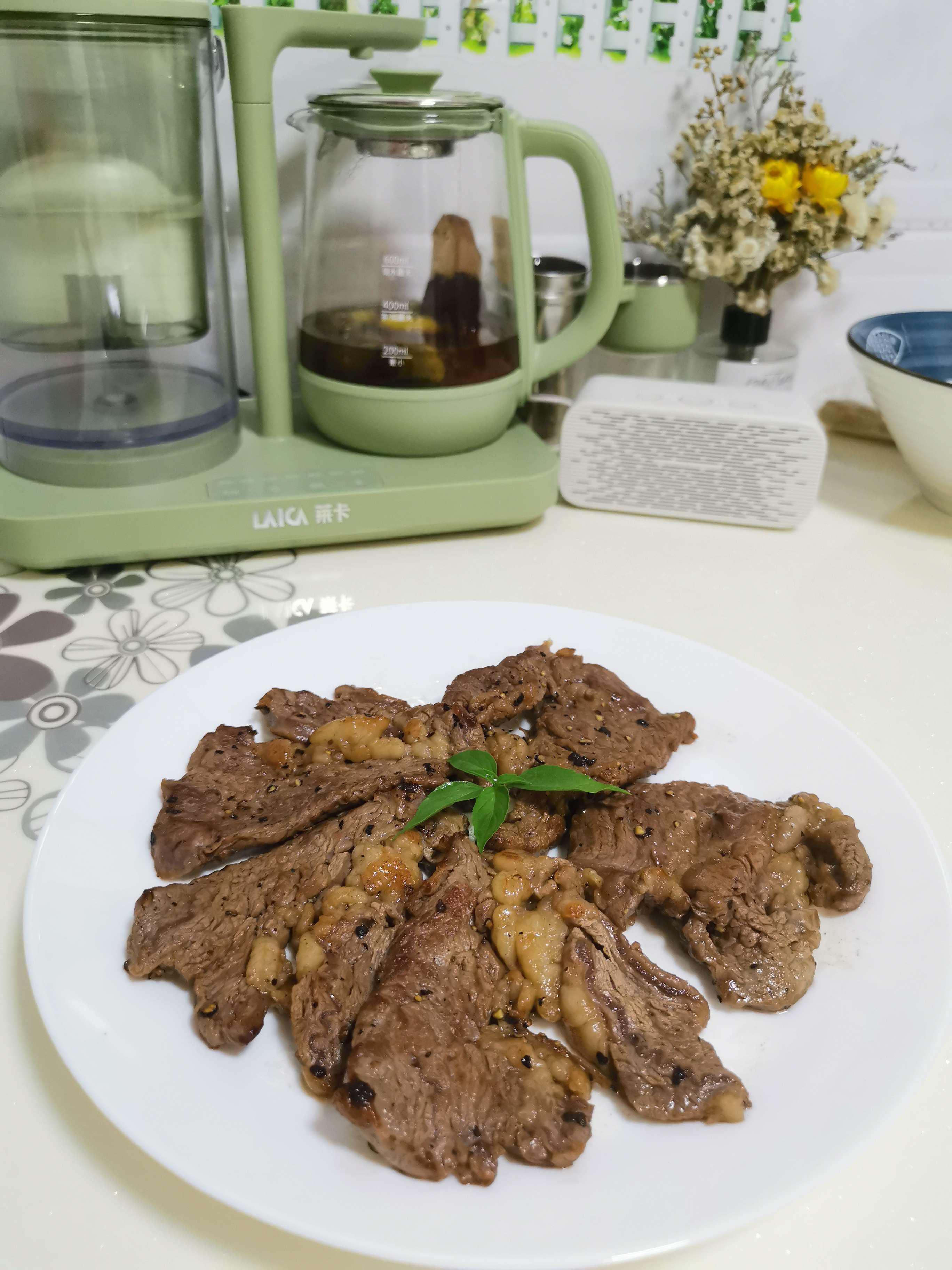 黑椒煎牛扒的做法-家常味煎菜譜