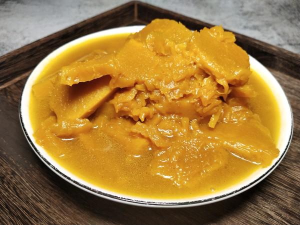 香糯南瓜的做法-家常味炒菜譜