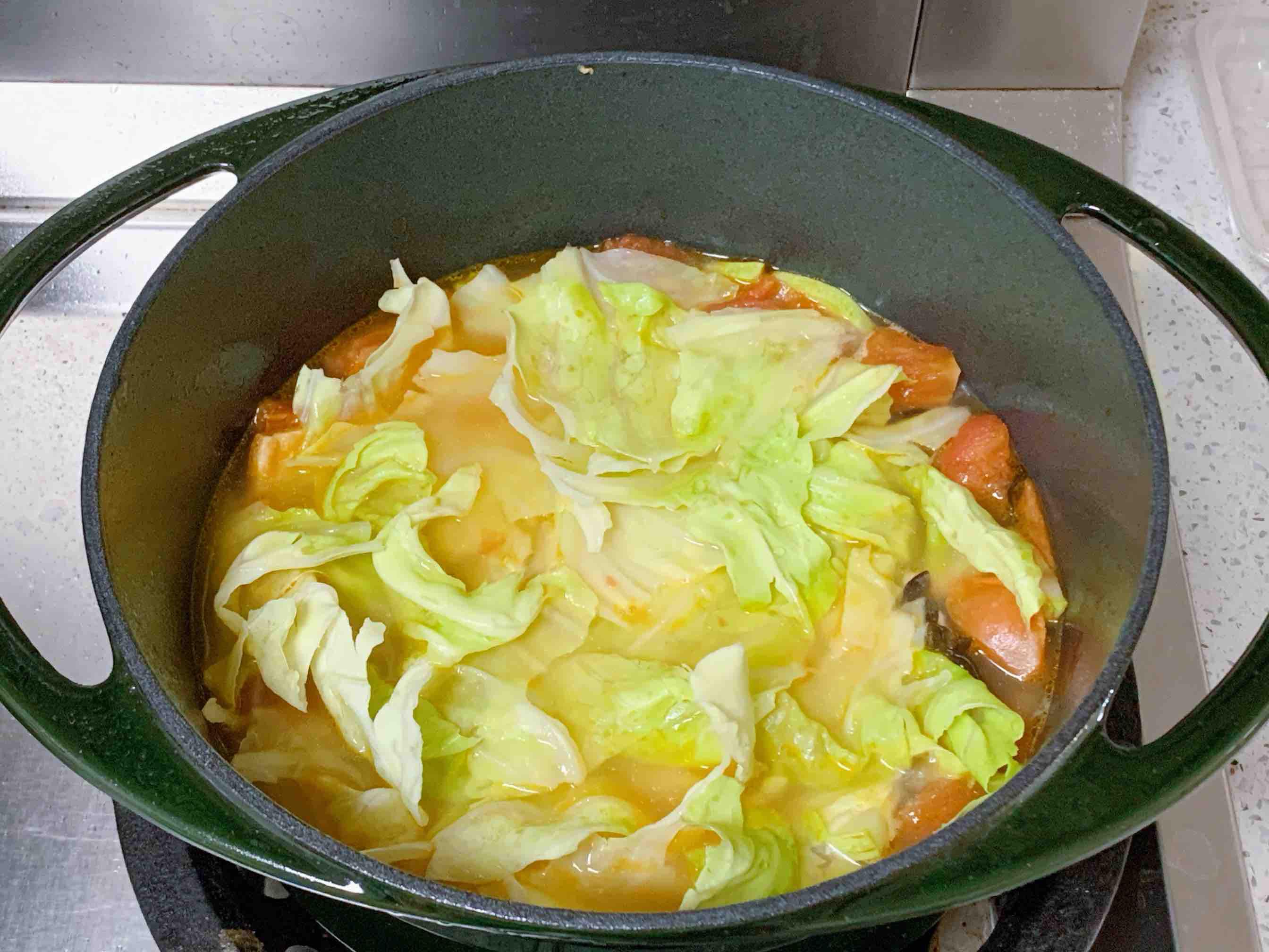 雞湯豆腐煲的做法-咸鮮味煮菜譜