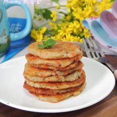 土豆鱈魚餅的做法-家常味煎菜譜