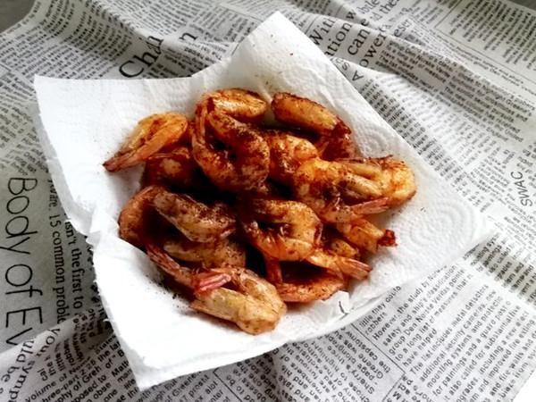 椒鹽基圍蝦的做法-其它口味炸菜譜