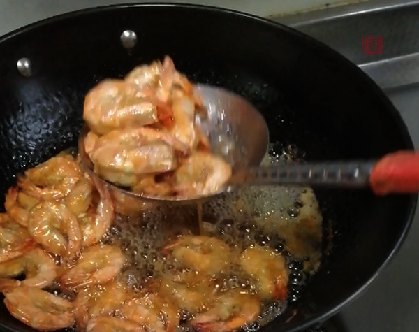 椒鹽基圍蝦的做法-其它口味炸菜譜