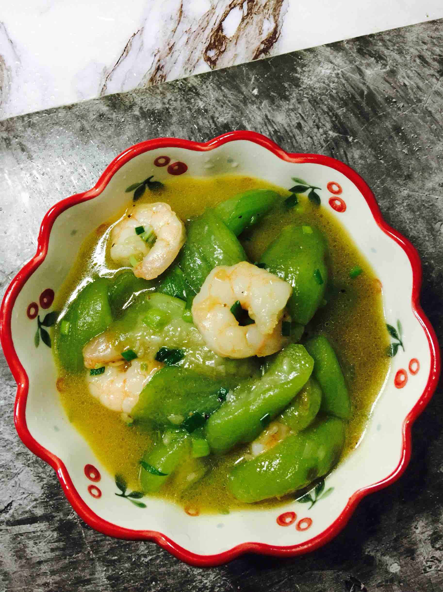 絲瓜蝦仁的做法-家常味煮菜譜