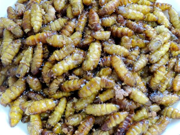 油炸蠶蛹的做法-家常味炸菜譜