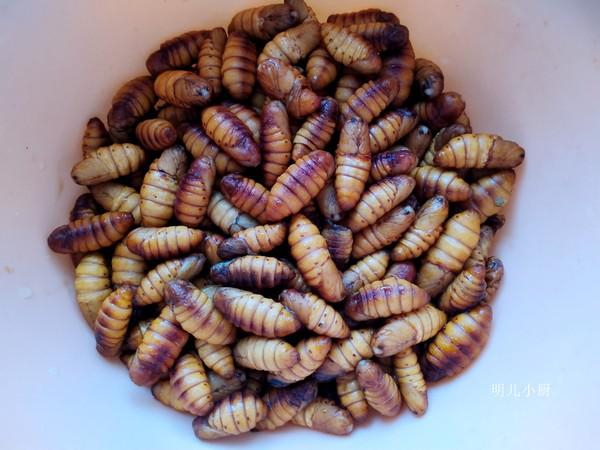 油炸蠶蛹的做法-家常味炸菜譜