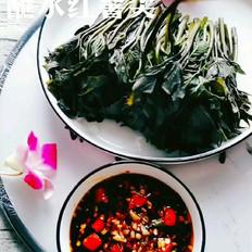 蘸水紅薯尖的做法-香辣味其它工藝菜譜