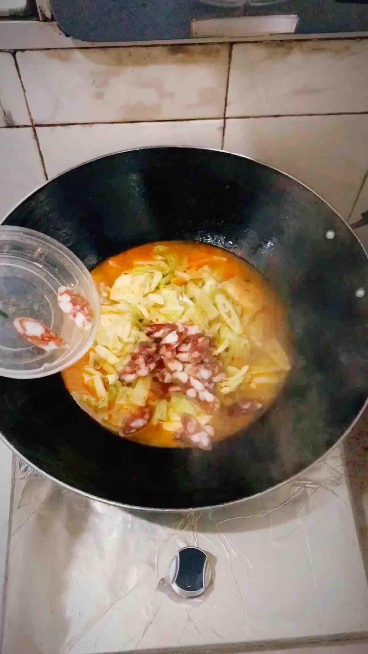 雜蔬小鍋仔的做法-麻辣味煮菜譜