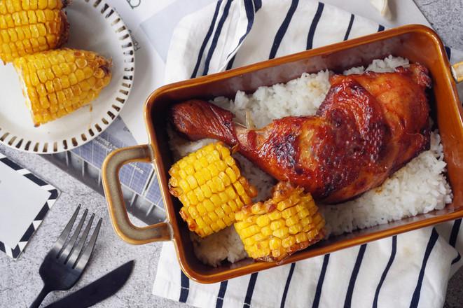 空氣炸新奧爾良雞腿的做法-蒜香味烘焙菜譜