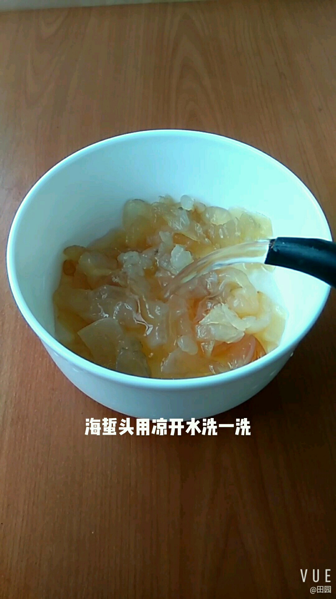 海蜇頭拌圓白菜的做法-酸甜味拌菜譜