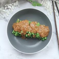 不一樣的家常菜,花生醬蘸汁豆角的做法-咸鮮味拌菜譜