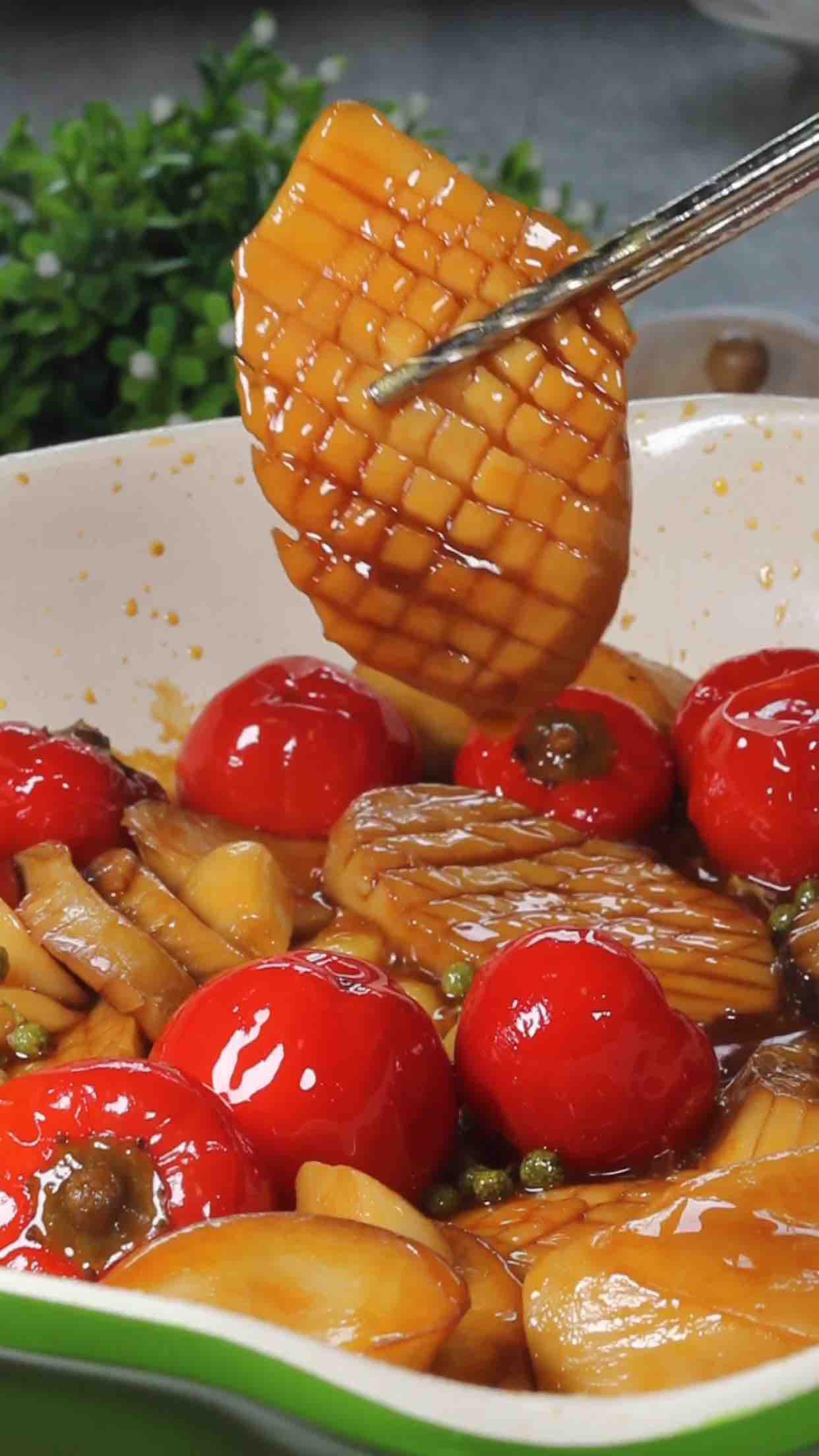 賽鮑魚的做法-香辣味炒菜譜