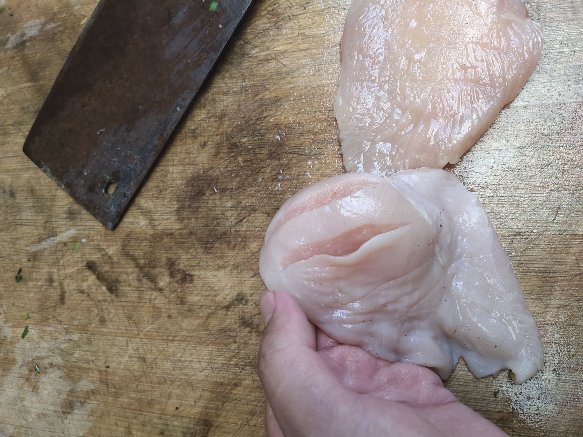 低脂版烤雞胸的做法-咸鮮味烤菜譜