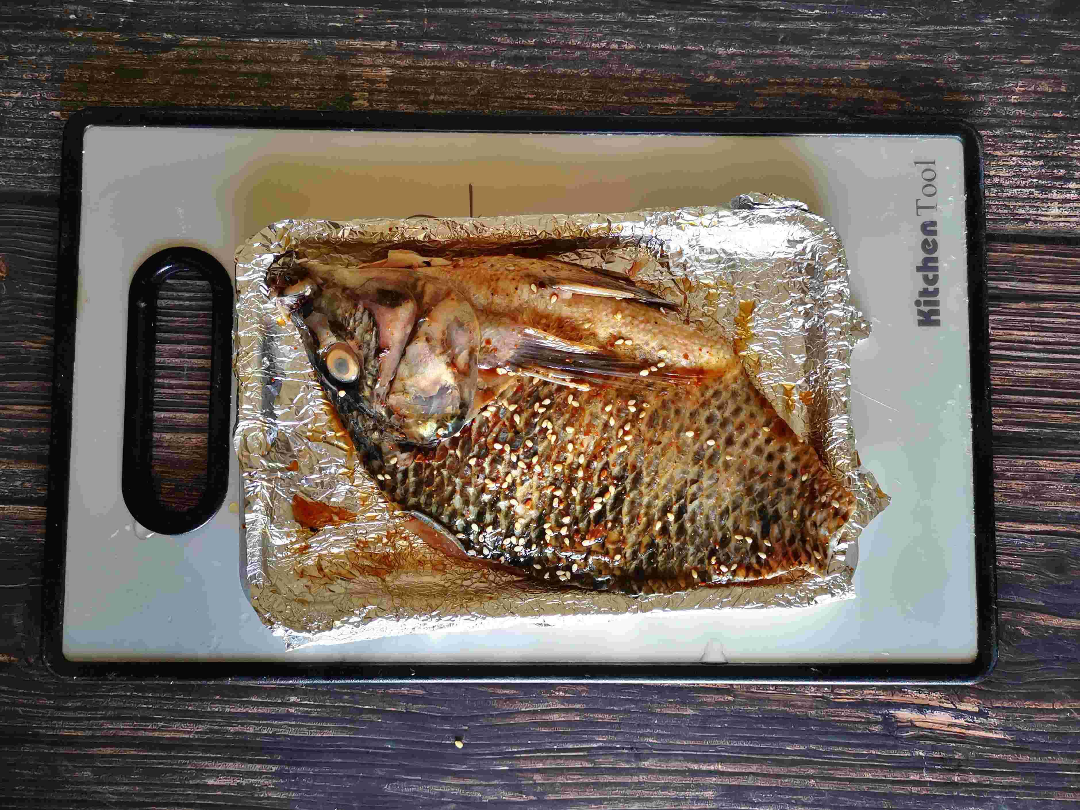 香烤羅非魚的做法-香辣味烤菜譜