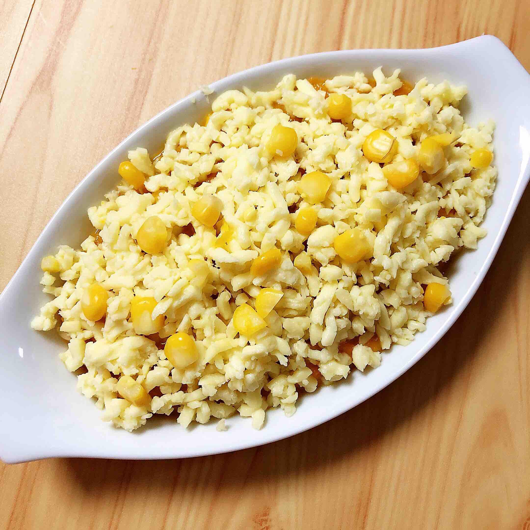 芝士焗玉米南瓜的做法-甜味烤菜譜