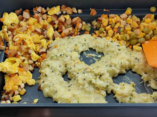 這款蛋炒飯，顏值與味道并存，不怕小朋友不愛吃飯了的做法-家常味炒菜譜