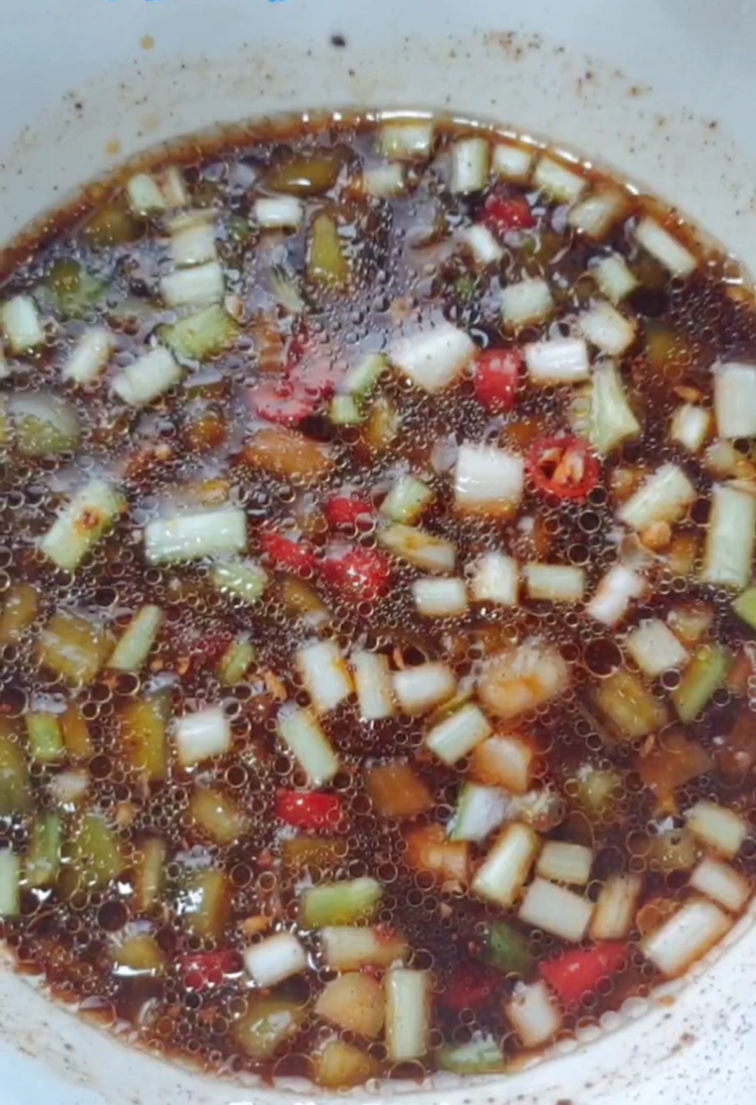 #深夜最饞的美食#蘸汁豆腐的做法-酸辣味拌菜譜