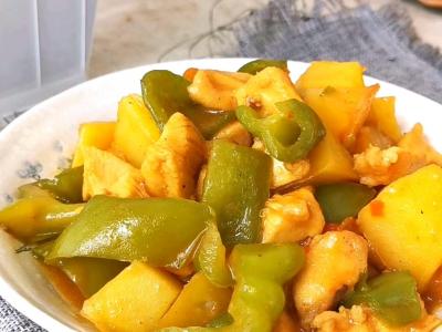 咖喱雞塊的做法-咖喱味燒菜譜