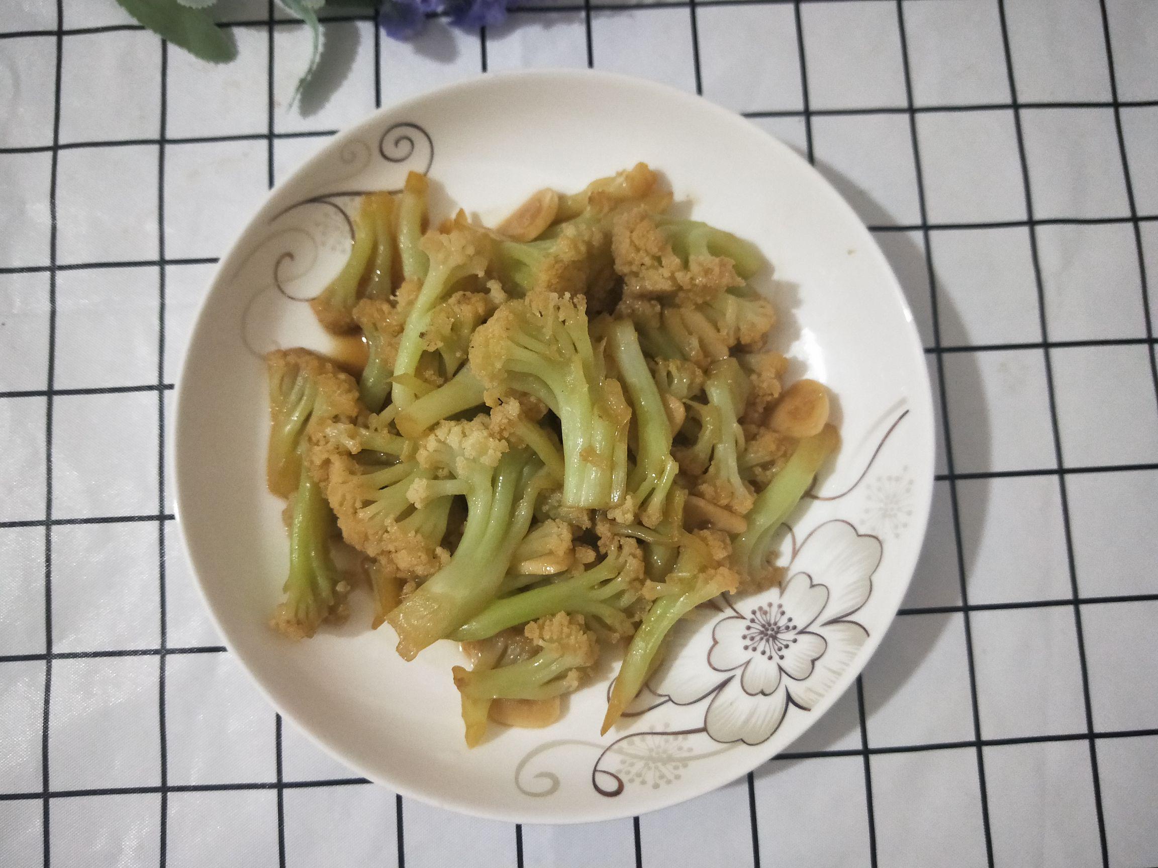 素炒青梗花菜的做法-家常味炒菜譜