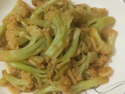 素炒青梗花菜的做法-家常味炒菜譜