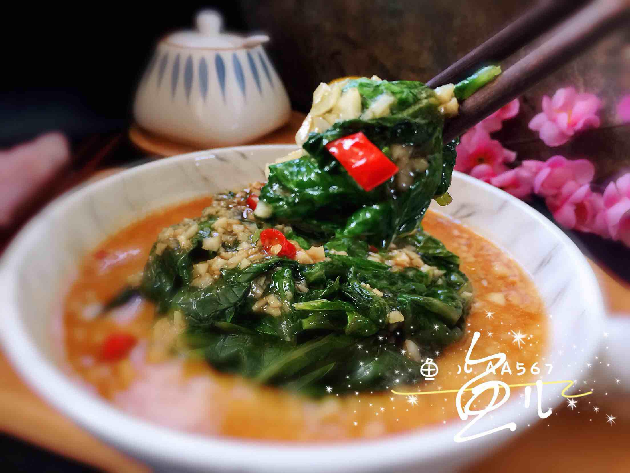 蒜蓉蠔油生菜的做法-咸鮮味炒菜譜