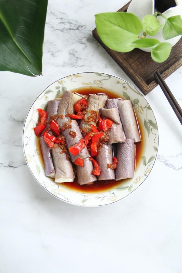 蘸汁蒸茄子，茄子的家常吃法的做法-咸鮮味蒸菜譜