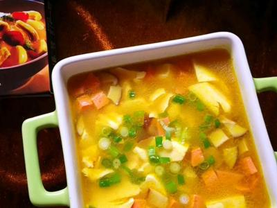 咖喱嫩豆腐的做法-咖喱味燉菜譜