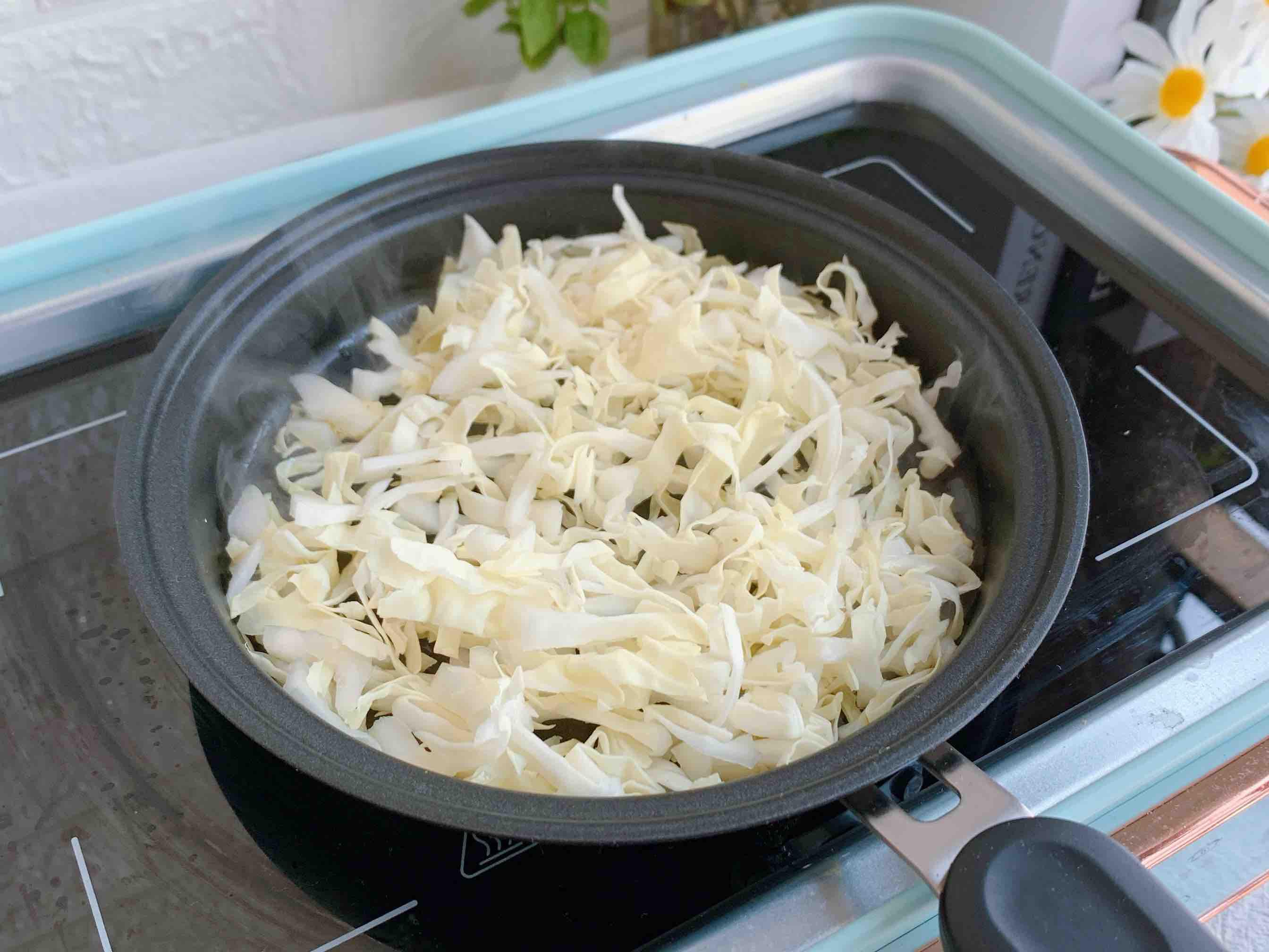 蟹柳包菜窩蛋的做法-家常味煎菜譜