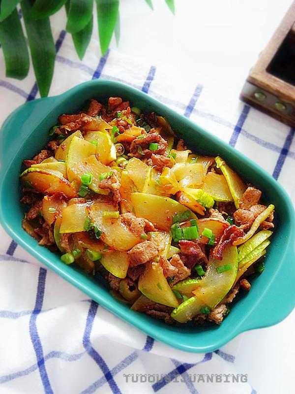 角瓜炒肉的做法-咸鮮味炒菜譜