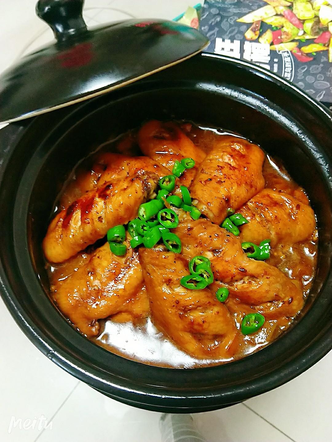 啤酒砂鍋雞翅煲的做法-咸鮮味燉菜譜