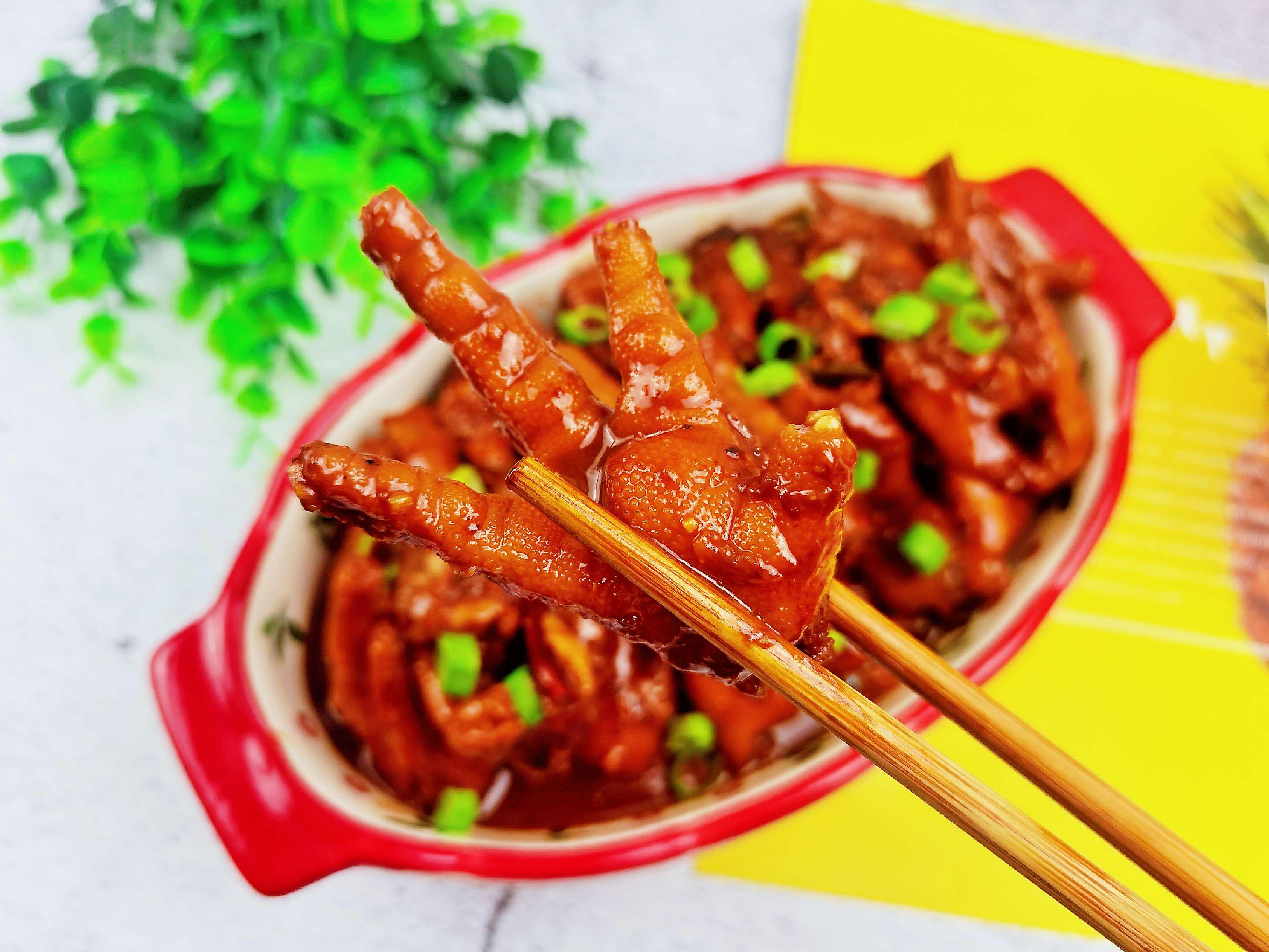 我是半滴雨，#來自內(nèi)蒙古#，參賽作品為腐乳鳳爪，好吃到吮指的做法-咸鮮味燜菜譜