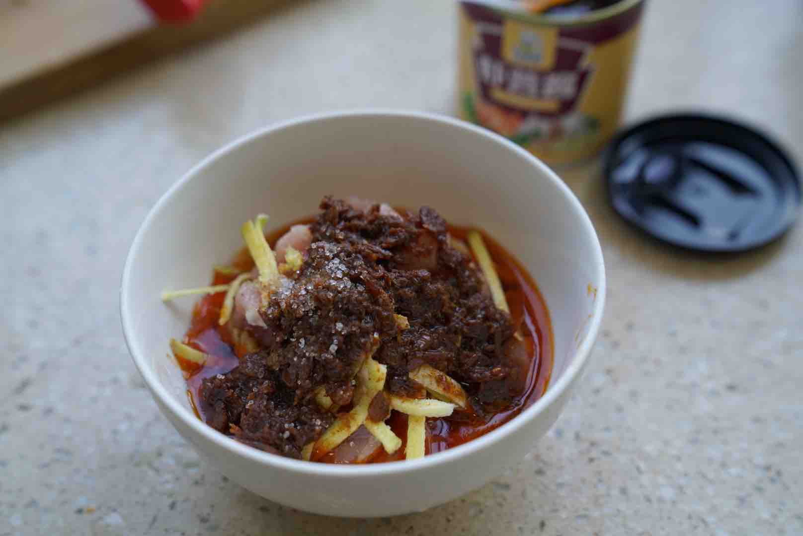 蝦蓉醬蒸肉的做法-咸鮮味蒸菜譜