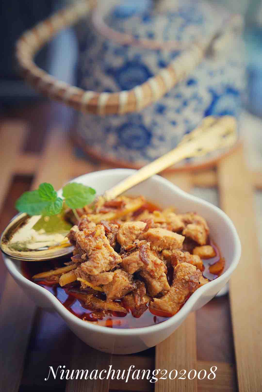 蝦蓉醬蒸肉的做法-咸鮮味蒸菜譜