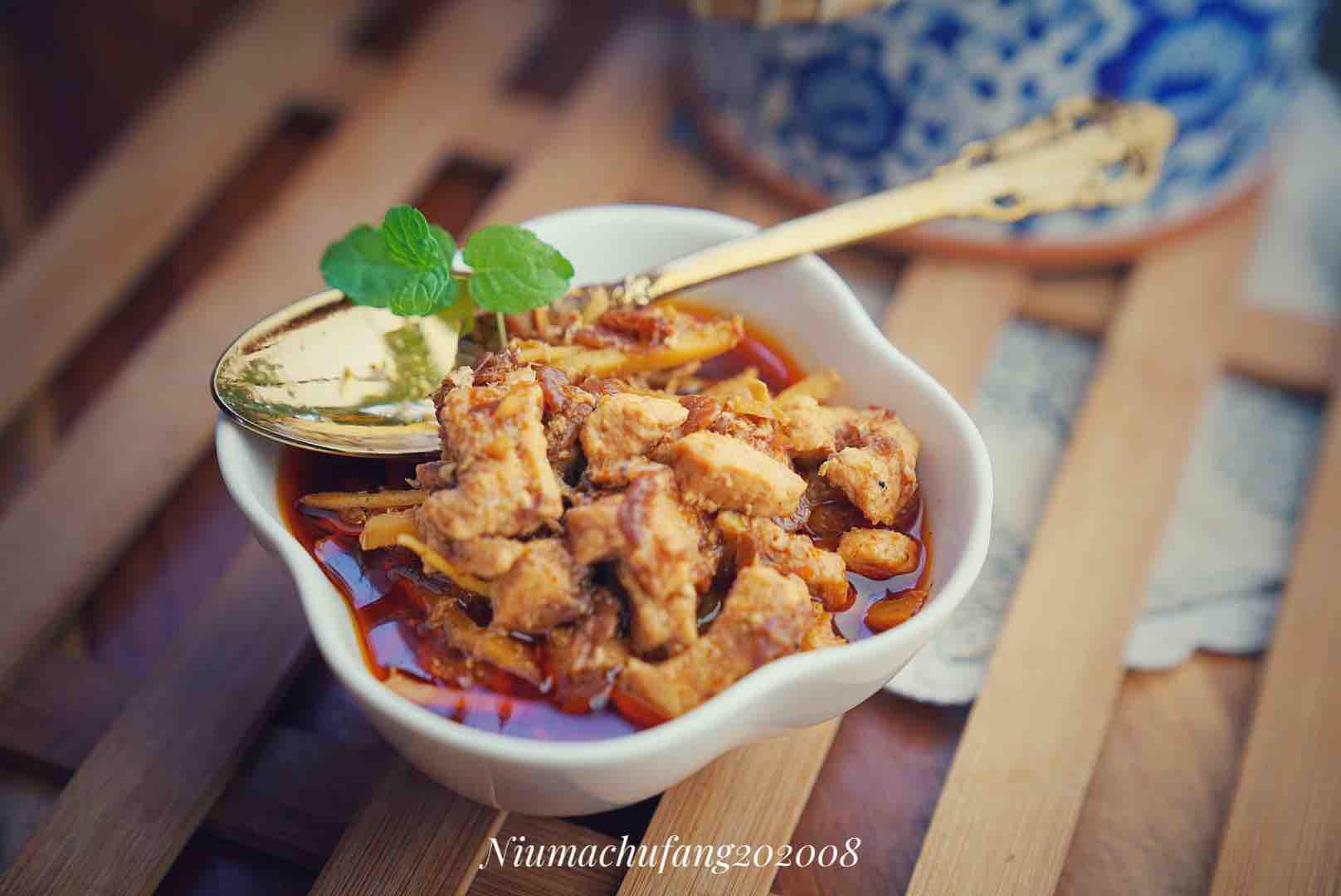 蝦蓉醬蒸肉的做法-咸鮮味蒸菜譜