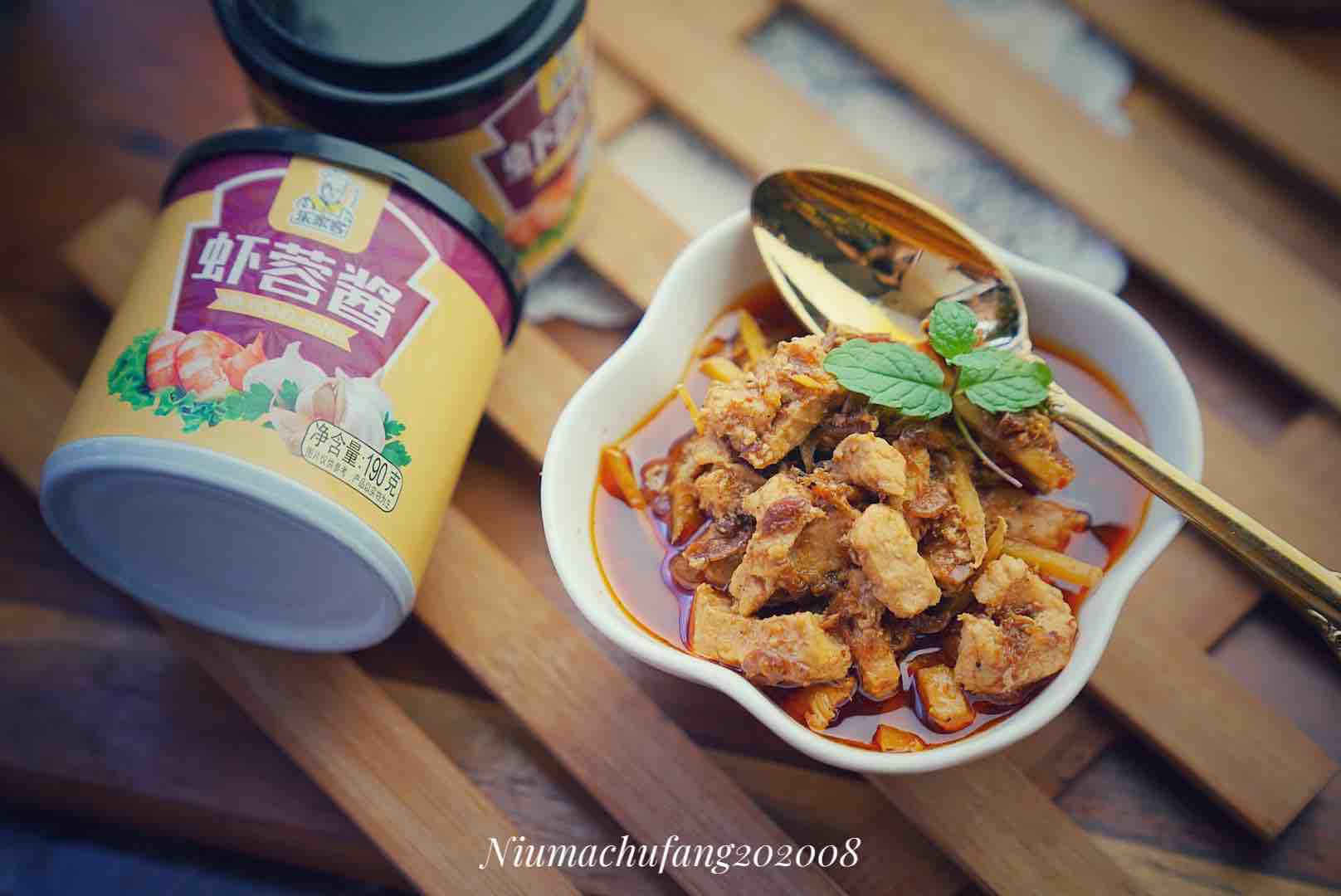 蝦蓉醬蒸肉的做法-咸鮮味蒸菜譜