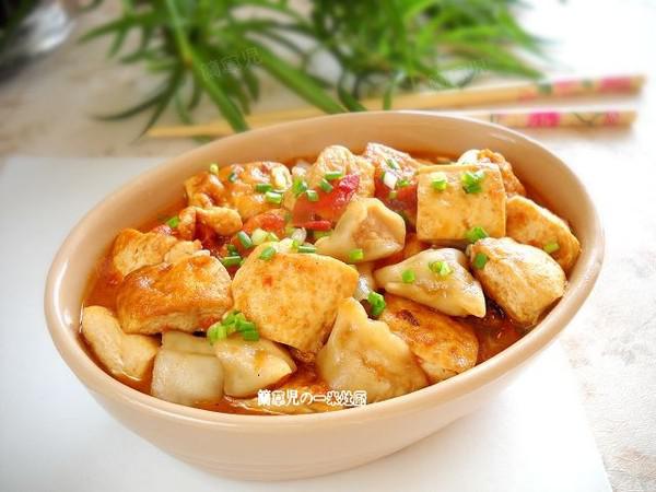 茄汁豆腐的做法-家常味燒菜譜