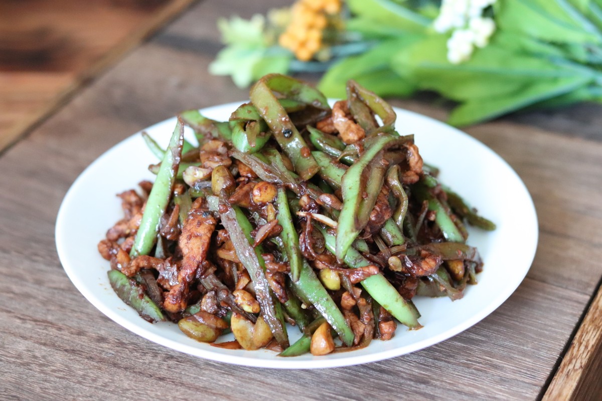 醬香豆角絲的做法-醬香味炒菜譜