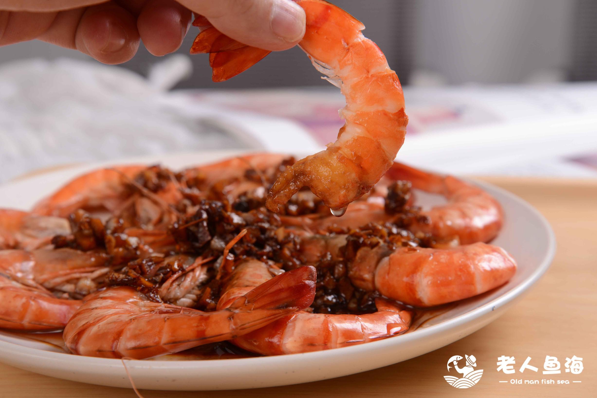 美味蝦更下飯——蒜蓉黑虎蝦的做法-咸鮮味炒菜譜