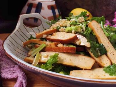 涼拌香干的做法-咸鮮味拌菜譜