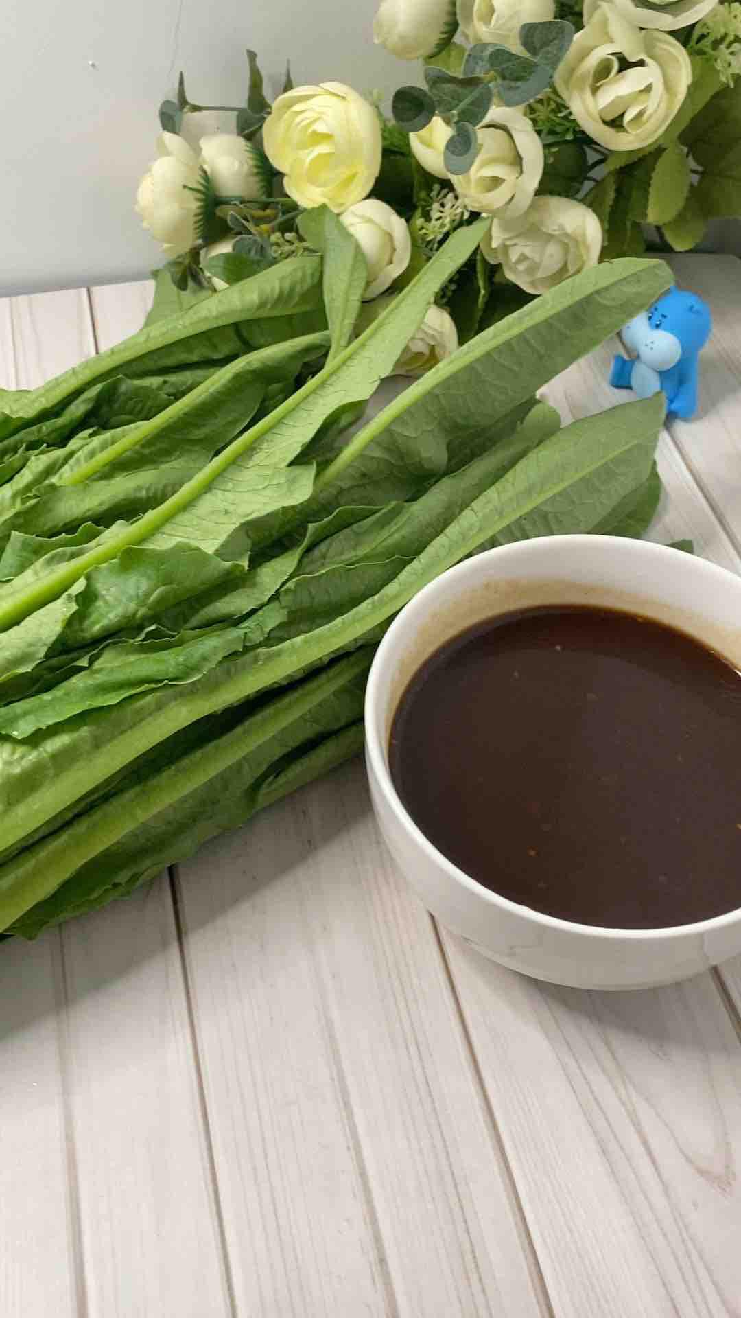 家常菜，醬拌油麥菜的做法-家常味煮菜譜