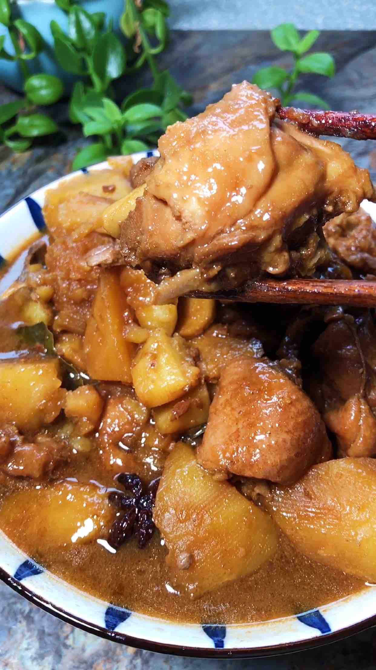 電飯煲燉雞的做法-咸鮮味燉菜譜